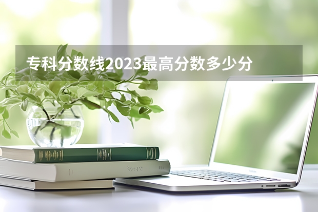 专科分数线2023最高分数多少分