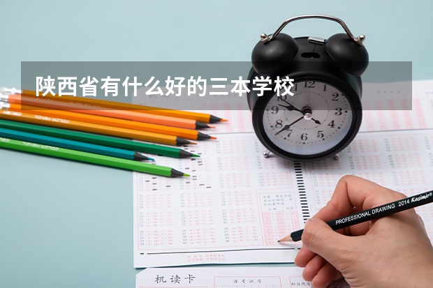 陕西省有什么好的三本学校.