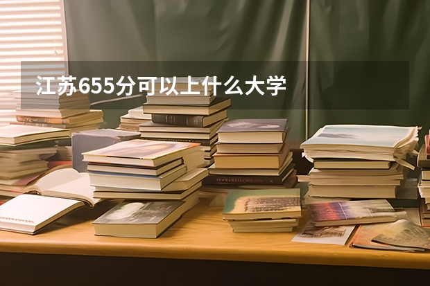 江苏655分可以上什么大学