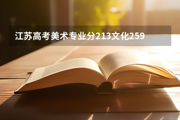 江苏高考美术专业分213文化259总分472能上哪些公办大学啊？随便省内省外