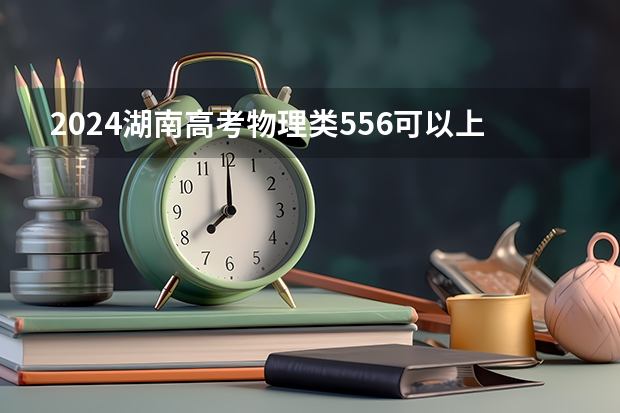 2024湖南高考物理类556可以上什么大学预测