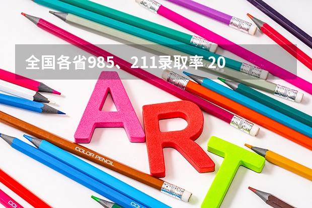 全国各省985、211录取率 2023年各省考生人数