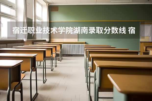 宿迁职业技术学院湖南录取分数线 宿迁职业技术学院湖南招生人数多少